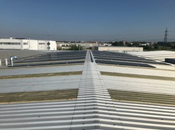 Impianto fotovoltaico 50kw lamiera grecata